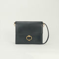Hermes Sequana 22 Shoulder Bag Box Calf Noir Black Gold