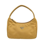 Prada Hobo Mini Bag Nylon Beige