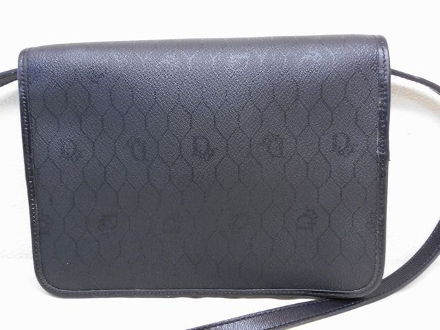 Dior Vintage Shoulder Bag Black — view 2