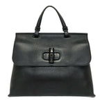 Gucci Handbag Bamboo Daily Black Leather