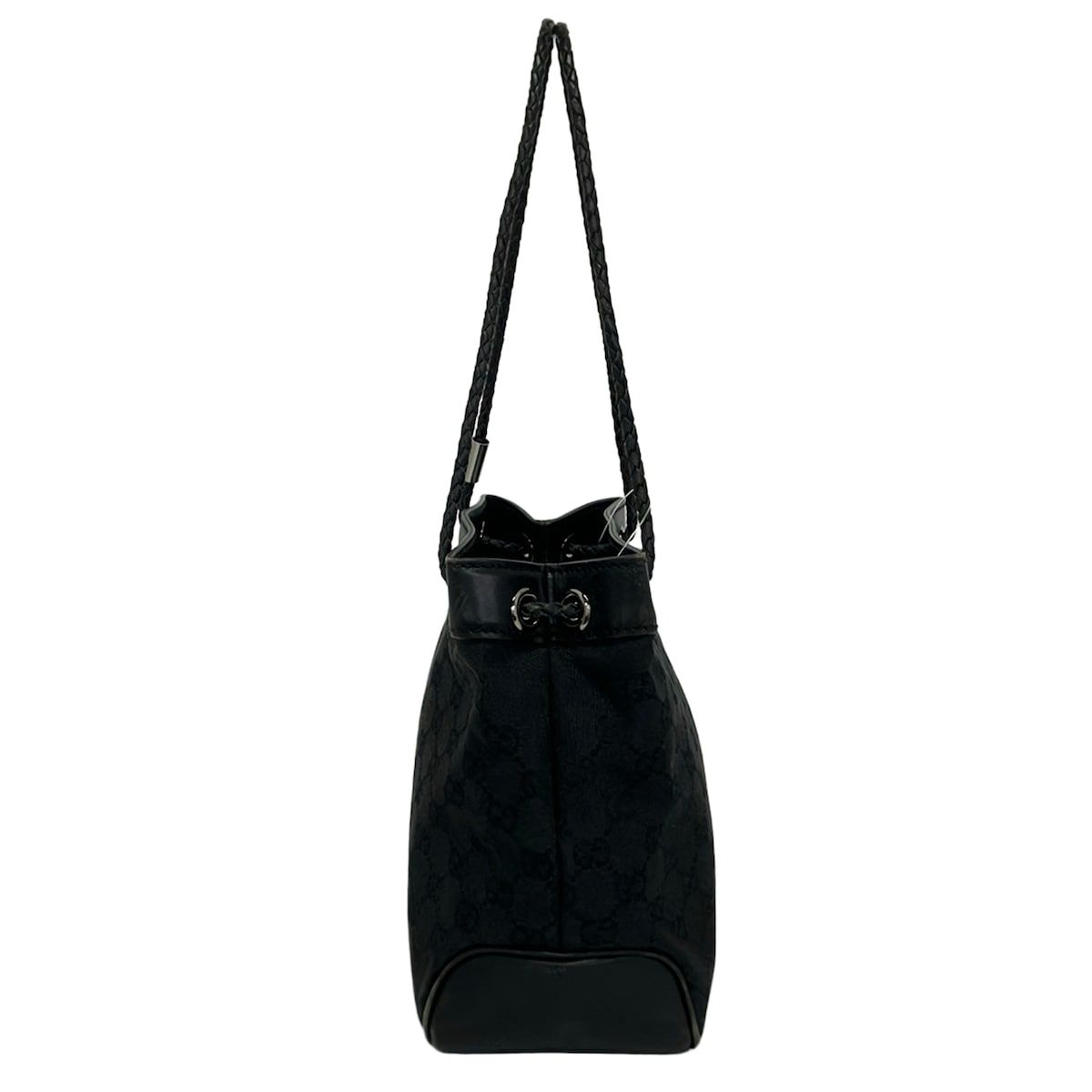 Gucci Shoulder Bag GG Pattern Black — view 4