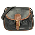 Celine Shoulder Bag Black Brown Leather