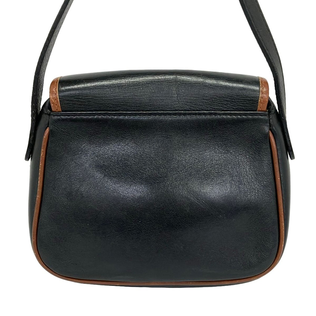 Celine Shoulder Bag Black Brown Leather — view 3