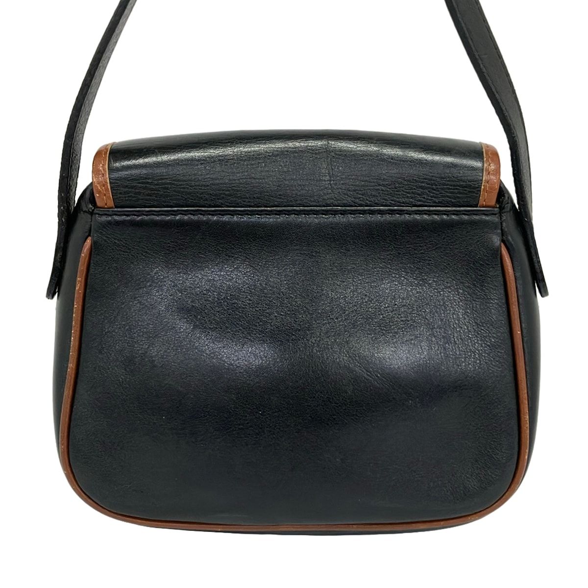 Celine Shoulder Bag Black Brown Leather — view 3