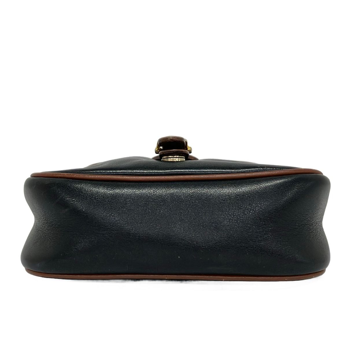 Celine Shoulder Bag Black Brown Leather — view 5