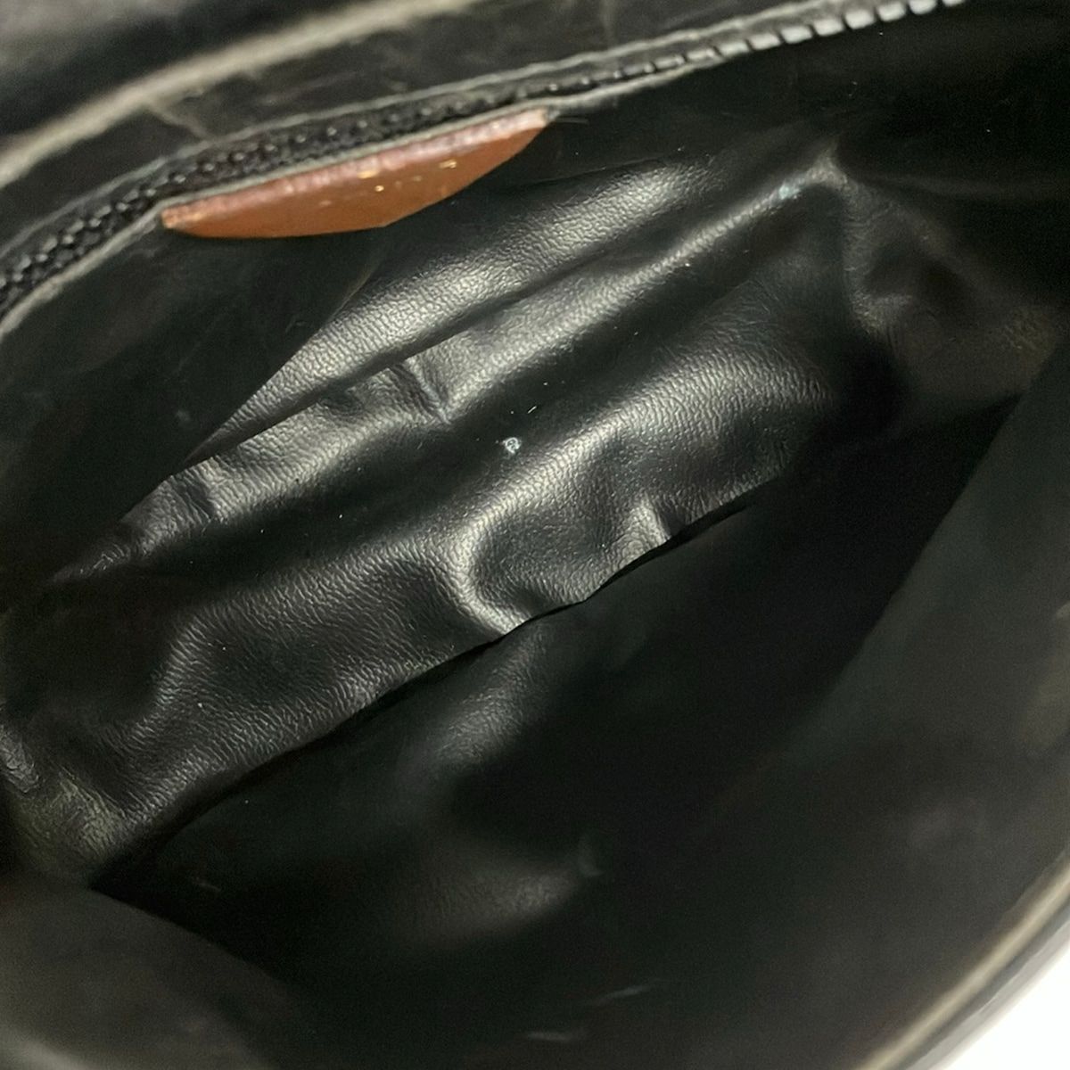 Celine Shoulder Bag Black Brown Leather — view 7