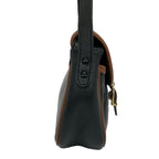 Celine Shoulder Bag Black Brown Leather — view 2