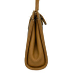 Gucci Shoulder Bag Vintage Gray Light Brown Leather — view 2