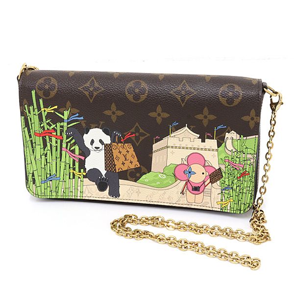 Louis Vuitton Pochette Felicity Vivienne Monogram Great Wall Panda China