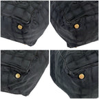 Chanel New Travel Line Tote MM Black Nylon Canvas — view 6