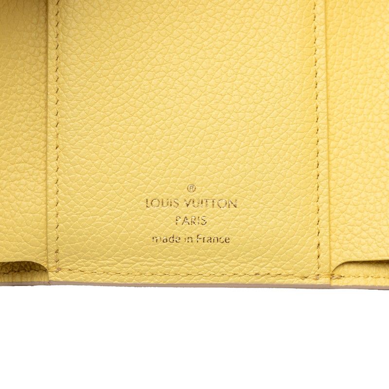 Louis Vuitton Monogram Empreinte Portefeuille Victorine Bifold Wallet Rose