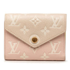 Louis Vuitton Monogram Empreinte Portefeuille Victorine Bifold Wallet Rose