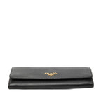 Prada Bifold Wallet Nero Black Saffiano Leather