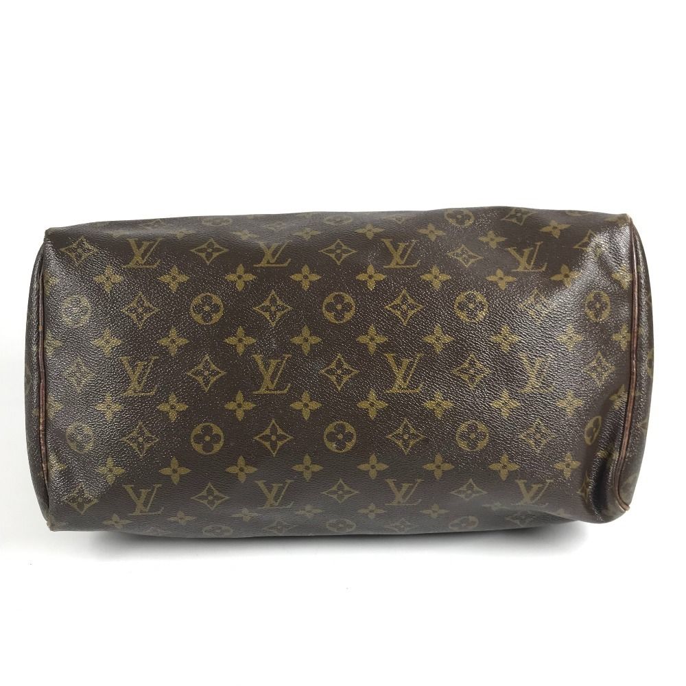 Louis Vuitton Handbag Speedy 35 Monogram Canvas Brown — view 2