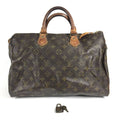 Louis Vuitton Handbag Speedy 35 Monogram Canvas Brown