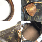 Louis Vuitton Handbag Speedy 35 Monogram Canvas Brown — view 8