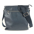 Louis Vuitton Shoulder Bag Sasha Taiga Leather Boreal Navy