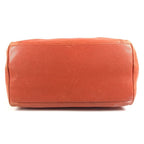 Chanel Shoulder Bag CC Logo Caviar Leather Orange — view 5