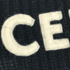 Celine Headband Logo Wool Black — view 8