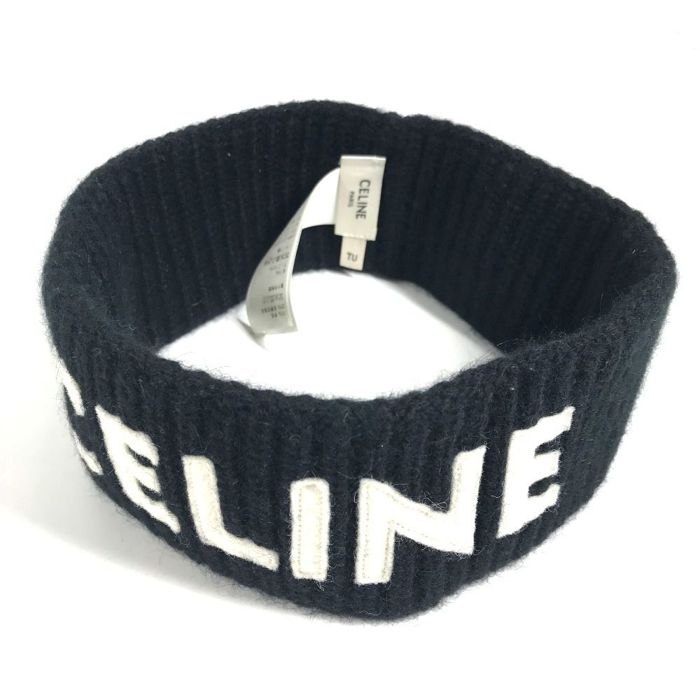 Celine Headband Logo Wool Black — view 5