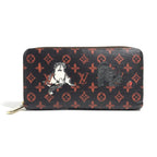 Louis Vuitton Wallet Zippy Monogram Canvas Brown