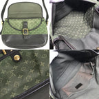 Louis Vuitton Shoulder Bag Belanger Monogram Mini Canvas Khaki — view 8