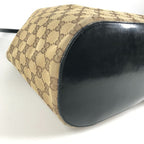 Gucci Shoulder Bag GG Logo Plastic Round Handle 001 Canvas Beige — view 4
