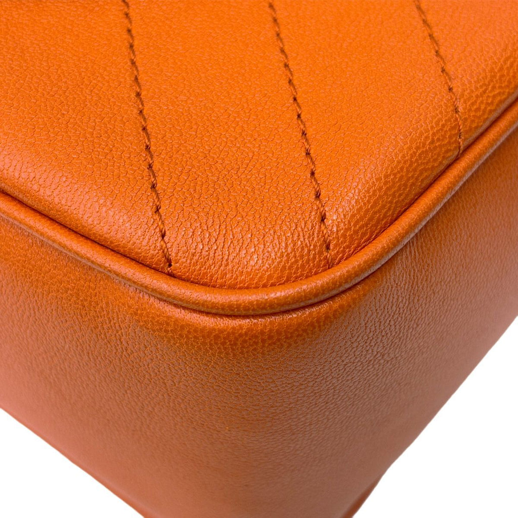 Gucci Shoulder Bag Orange Tassel Interlocking Blanc Crossbody Gold Built in Chip — view 9