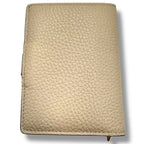 Louis Vuitton Wallet Foldin Logo Leather Beige — view 3