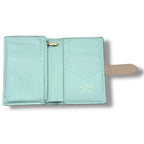 Louis Vuitton Wallet Foldin Logo Leather Beige — view 6
