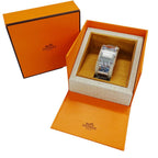 Hermes Watch Quartz Stainless Steel Silver Ivory Polished — view 8
