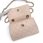 Chanel Trendy CC Shoulder Bag Pink Gold CC Logo Turnlock — view 6