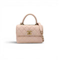 Chanel Trendy CC Shoulder Bag Pink Gold CC Logo Turnlock