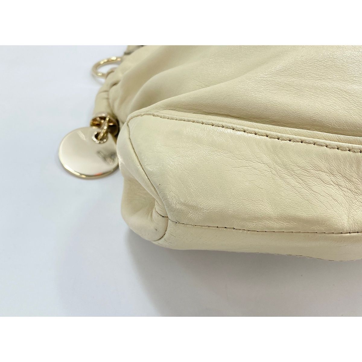 Saint Laurent Handbag Beige — view 9