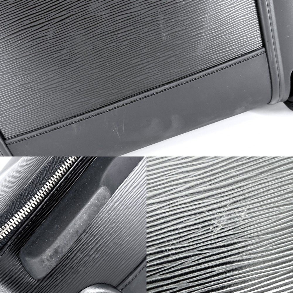 Louis Vuitton Travel Bag Pegase 55 Trunk Suitcase Black Silver — view 9