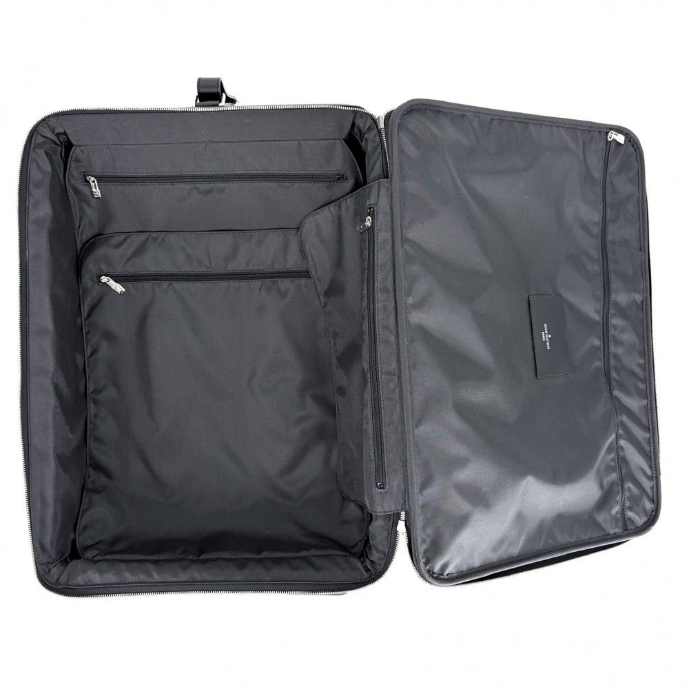 Louis Vuitton Travel Bag Pegase 55 Trunk Suitcase Black Silver — view 4