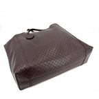 Bottega Veneta Tote Intreccio Mirage Shoulder Bag Leather Bordeaux Gunmetal — view 3