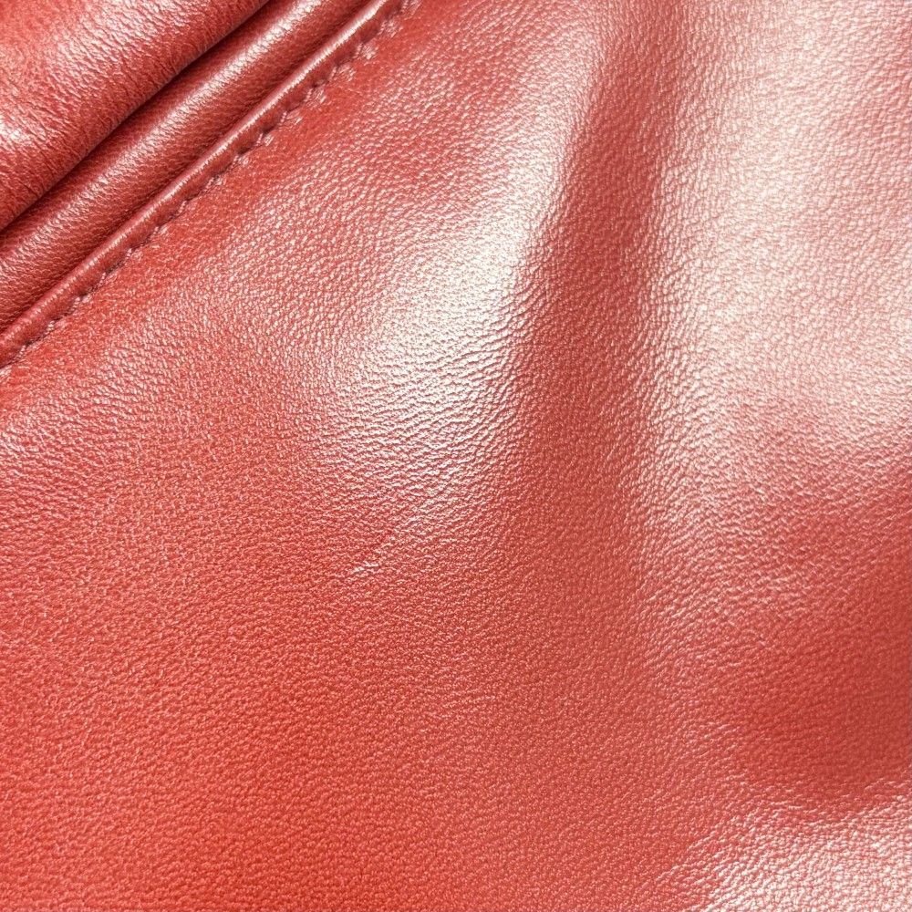 Prada Handbag Nappa Tote Leather Red Blue Silver — view 7
