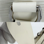 Louis Vuitton Tote Lockit PM Handbag Epi Leather Ivory Silver — view 7