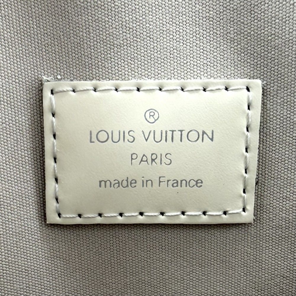 Louis Vuitton Tote Lockit PM Handbag Epi Leather Ivory Silver — view 5