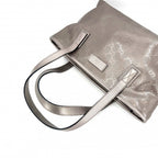 Gucci Handbag GG Supreme Tote Leather Metallic Pink Silver — view 7