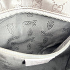 Gucci Handbag GG Supreme Tote Leather Metallic Pink Silver — view 9
