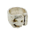 Hermes Ring Diane Vintage 54 925 Sterling Silver