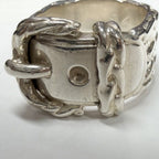 Hermes Ring Diane Vintage 54 925 Sterling Silver — view 4