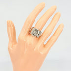 Hermes Ring Diane Vintage 54 925 Sterling Silver — view 2
