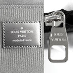 Louis Vuitton Clutch Damier Graphite Pochette Jour GM Second Black Silver — view 5