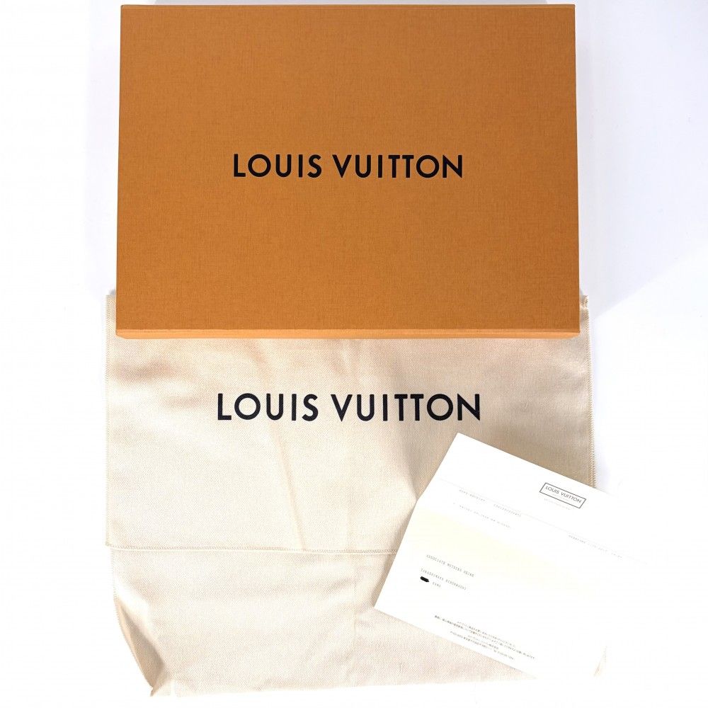Louis Vuitton Clutch Damier Graphite Pochette Jour GM Second Black Silver — view 8