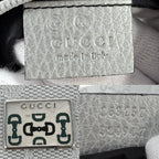 Gucci Handbag Small Web Pop Hobo GG Plus Leather Silver — view 5