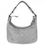 Gucci Handbag Small Web Pop Hobo GG Plus Leather Silver — view 2