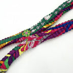 Hermes Necklace Petit Ash Silk Pleats Multicolor — view 8